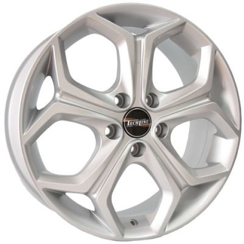 Tech Line TL733 W7 R17 PCD5x108 ET48 DIA63.4 silver